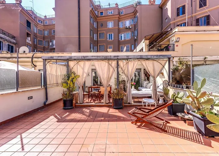 Cozy Flat In Vatican Area With Private Terrace * ローマ